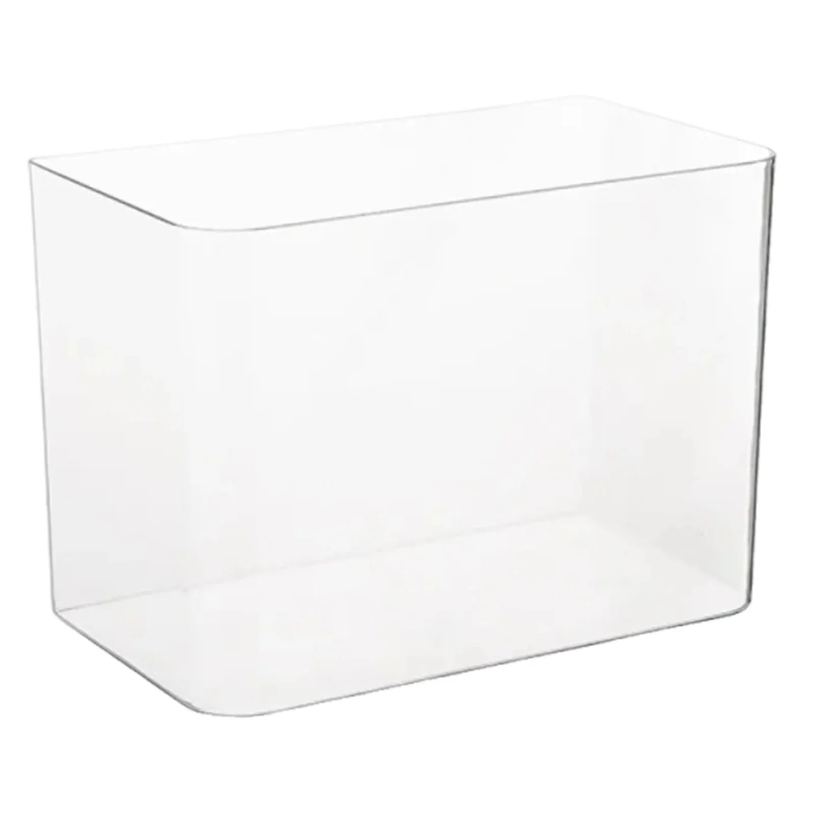 Reptile Terrarium Clear View Breeding Tank Habitat Cage Small Fish Tank Feeding Box for Betta Fish Fish Crayfish Snake Chameleon