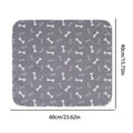 Dog Pee Pads Fast Absorbent Pet Training Mat Reusable Washable Absorbent Pee Pads For Home Potty Playpen Crate Litter pad