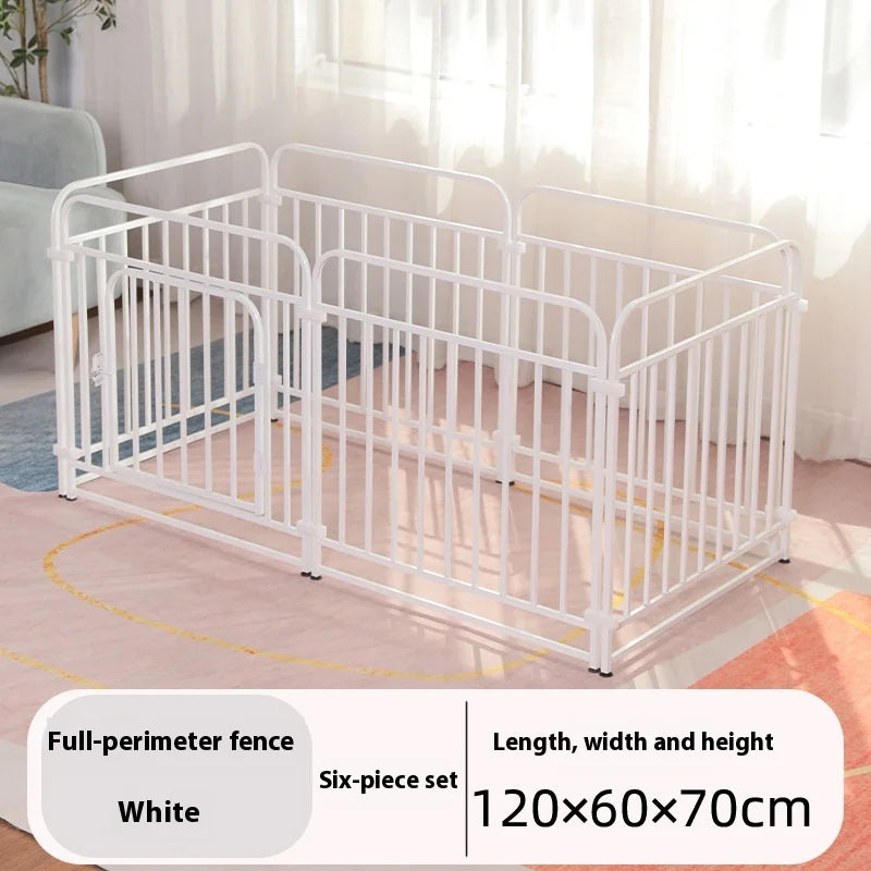 Adjustable Modular Dog Crate Kennel Pet Fence Indoor Outdoor Playpen for Small Medium Large Breeds Training