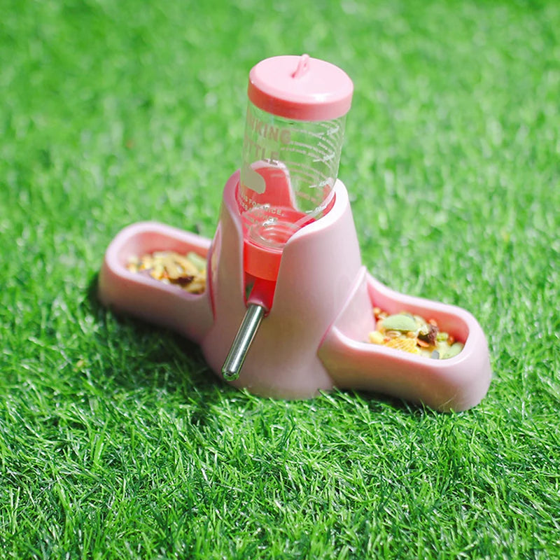 Hamster Water Bottle Small Animal Accessories Automatic Feeding Device Food Container Pet Drinking Bottles