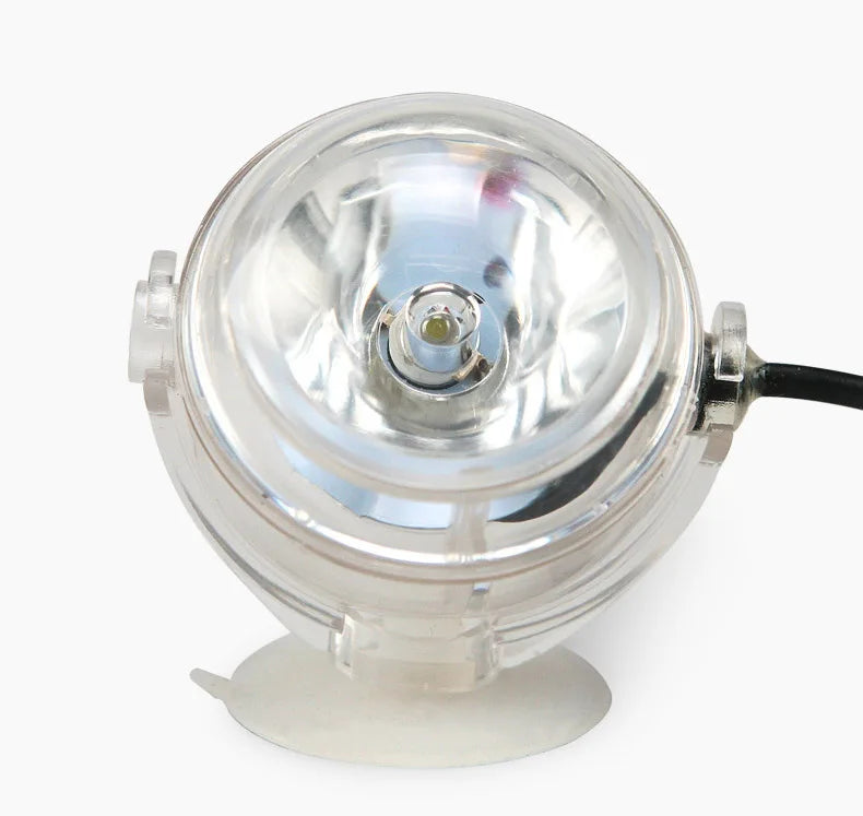Fish Tank Led Spotlight Submersible Lights Ornamental Tropical Fish Lighting Mini Colorful Waterproof Night Lights Spotlights