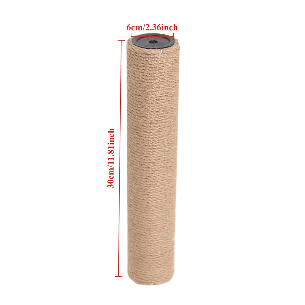 Cat Scratching Post for Cat Tree Tower DIY Cat Climbing Frame Replacement Post Sisal Rope Entangle Kitten Toy Scratch Furniture