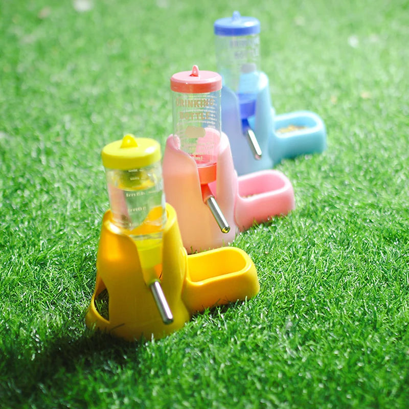 Hamster Water Bottle Small Animal Accessories Automatic Feeding Device Food Container Pet Drinking Bottles