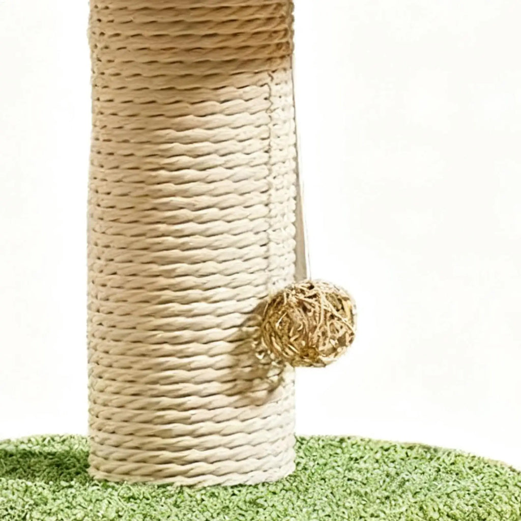 Scratching Post for Cats Sisal Mushroom Modern Tall Scratching Post for Cats for Kitten Exercise Mental Stimulation Physical