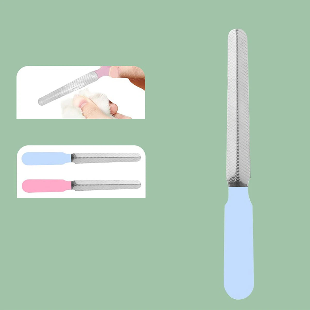 3-in-1 Pet Grooming Kit: Comb, Nail Clippers & Nail Grinder, Safe & Easy-to-Use for Cats & Dogs