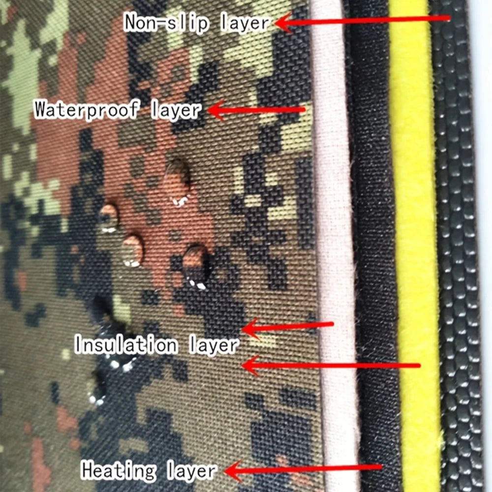 Reptile Heating Pad USB Heating Sheet  3 Gears Carbon Fiber Pet Heating Pad DC5V Heating Warm Mat For Small Animals Heater Waist