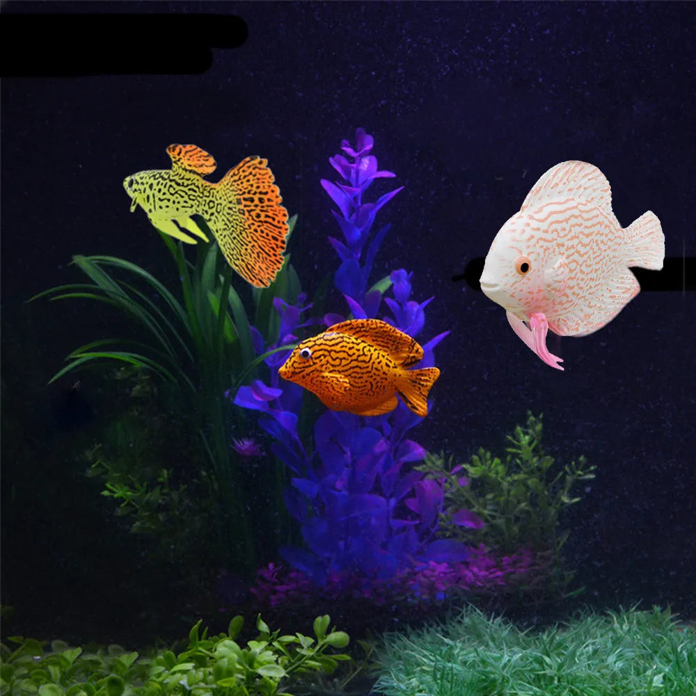 Aquarium Fish Decor Tank Decoration Artificial Decorations Toys Goldfish Aquarium Fish Tank Decoration Accessories Gifts