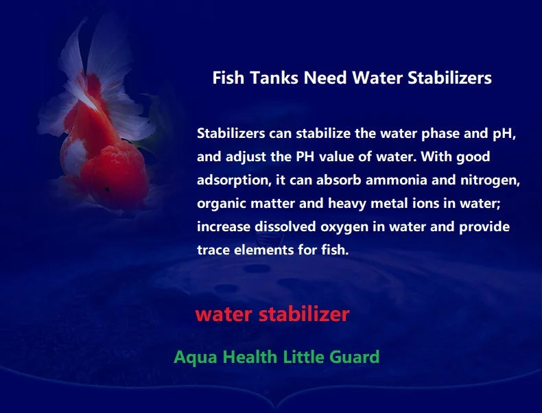 Fish Tank Water Purifier, Tropical Ornamental Fish, Chlorine Removal, Fishbowl, Change Water Stabilizer, 260ml