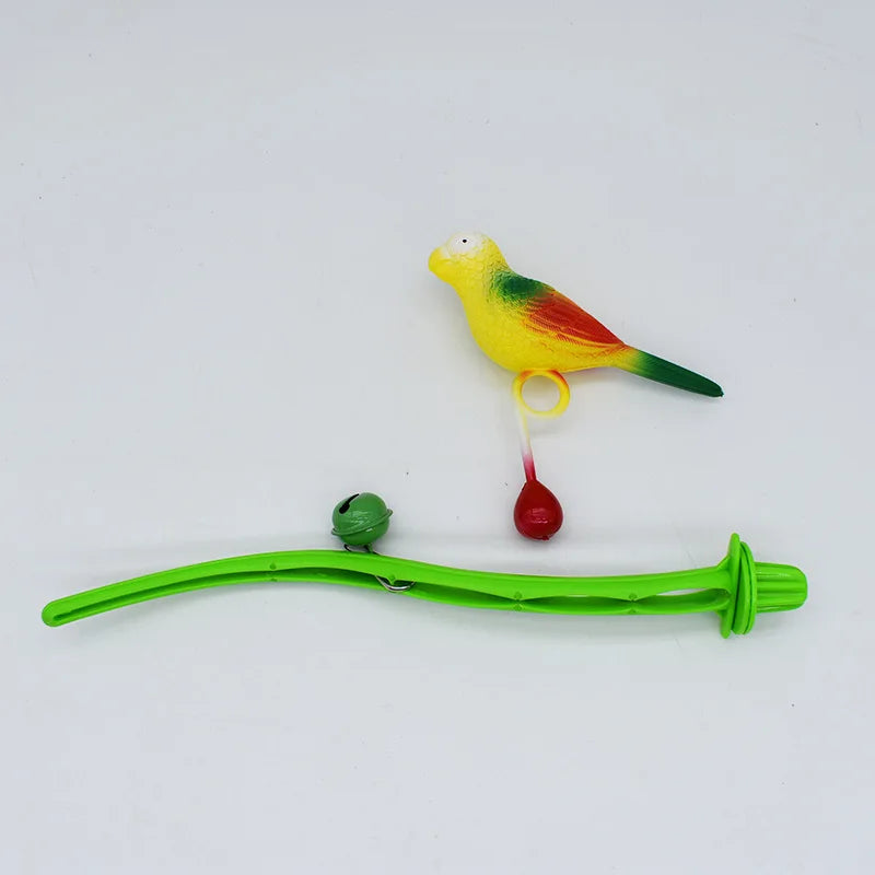Bird Perch Stand for Parakeets Birdcage Stand Platform Cage Toy Parrot Perches Cage Accessories Small Birds Toy