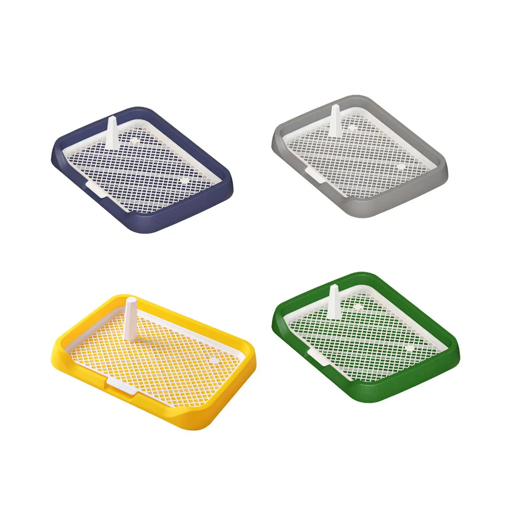 Pet Training Pads Holder Training Tray Reusable with Protection Wall Dogs Potty Pad Pee Pad Holder for Dogs and Cats