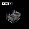 Reptile Water Food Bowl Worm Dish Ceramic Pet Bowls Anti-Escape Mini Reptile Mealworms Bowl for Lizard Bearded Dragon