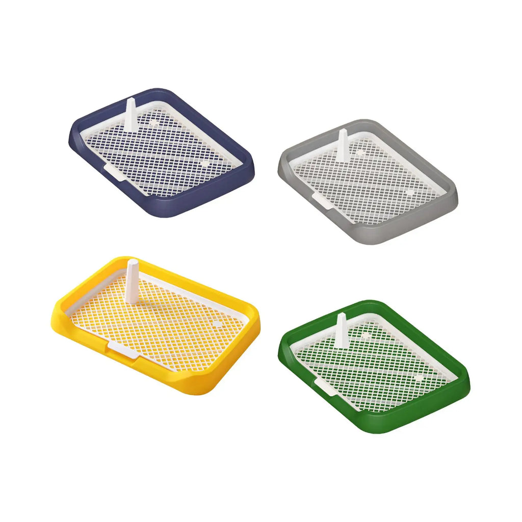 Pet Training Pads Holder Training Tray Reusable with Protection Wall Dogs Potty Pad Pee Pad Holder for Dogs and Cats