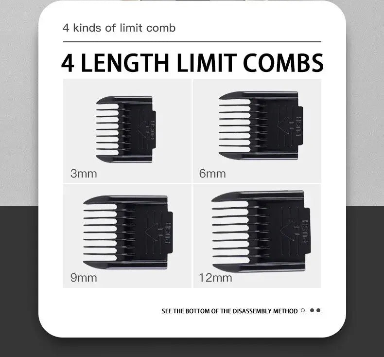 Dog Clipper Dog Hair Clippers Grooming (Pet/Cat/Dog/Rabbit) Haircut Trimmer Shaver Set Pets Cordless Rechargeable Professional