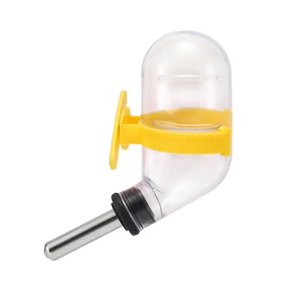 60ML Hamster Water Dispenser Automatic Leakproof Hamsters Water Bottle Hanging Hamster Drinker for Pet Cage