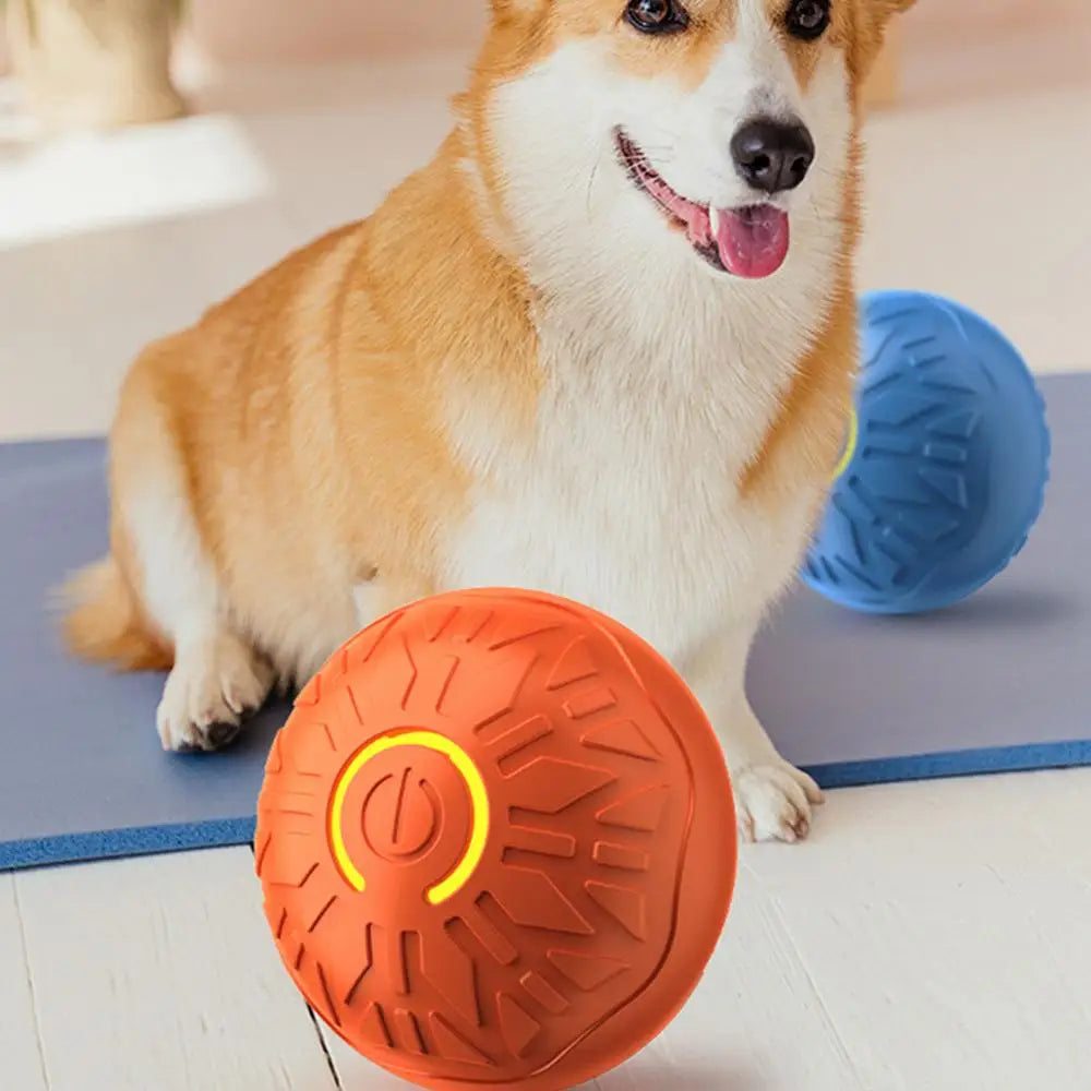 Dog Ball Toy Enrichment Toys For Dogs Motion Active Electric Automatic Fun Ball For Puppies Boredom Relief Fetch Training