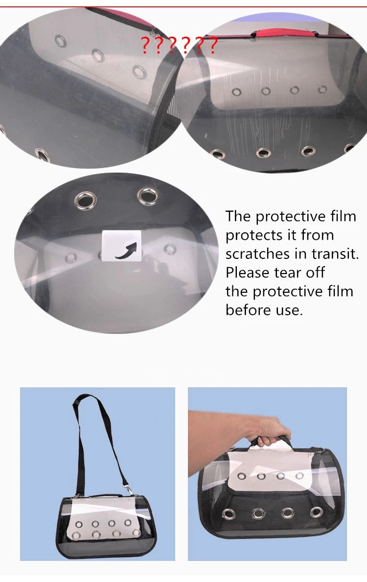 Bird Transport Cage Bird Travel Carrier with Perch Breathable Space Parrot Go Out Backpack Multi-functional Bird bag Outdoor