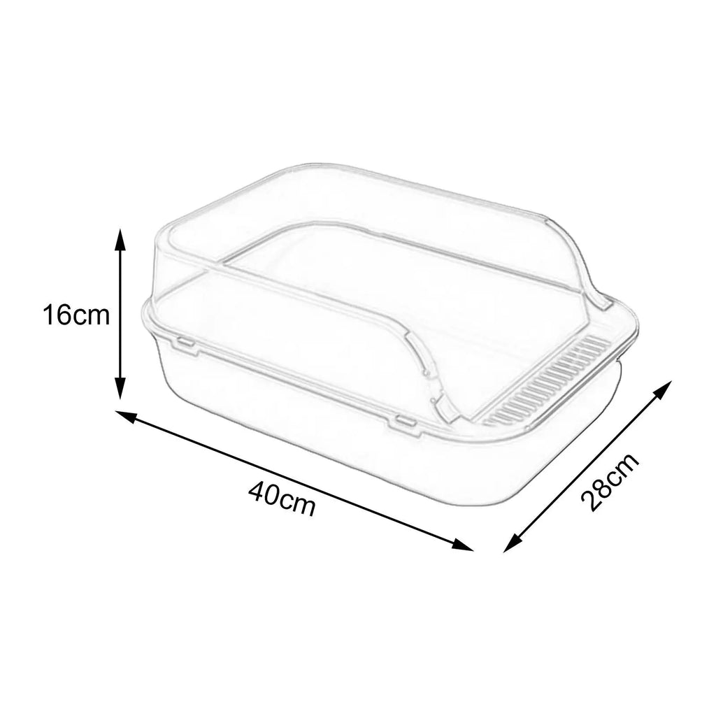 Cat Litter, Raised Cat Litter Large Travel Cat Sandbox, Kitten Litter Kitten