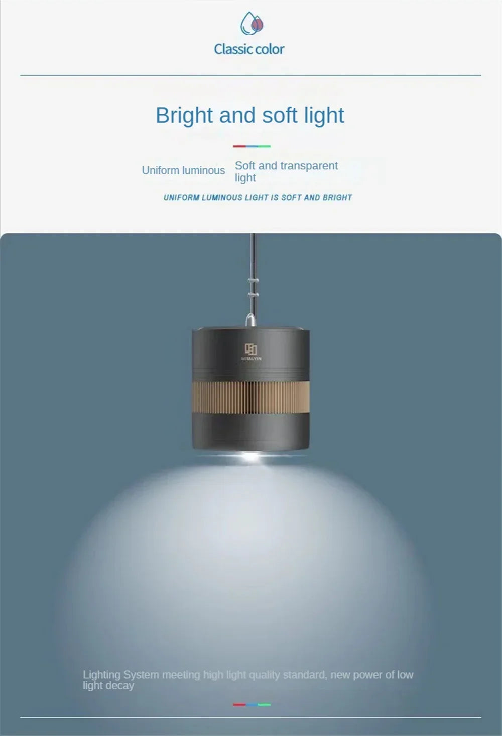 Aquarium Full Spectrum LED Lighting Lamp, Goldfish Lamp, Special Algae Color, Increasing Water Plant, Magic Lamp, 60 / 100W