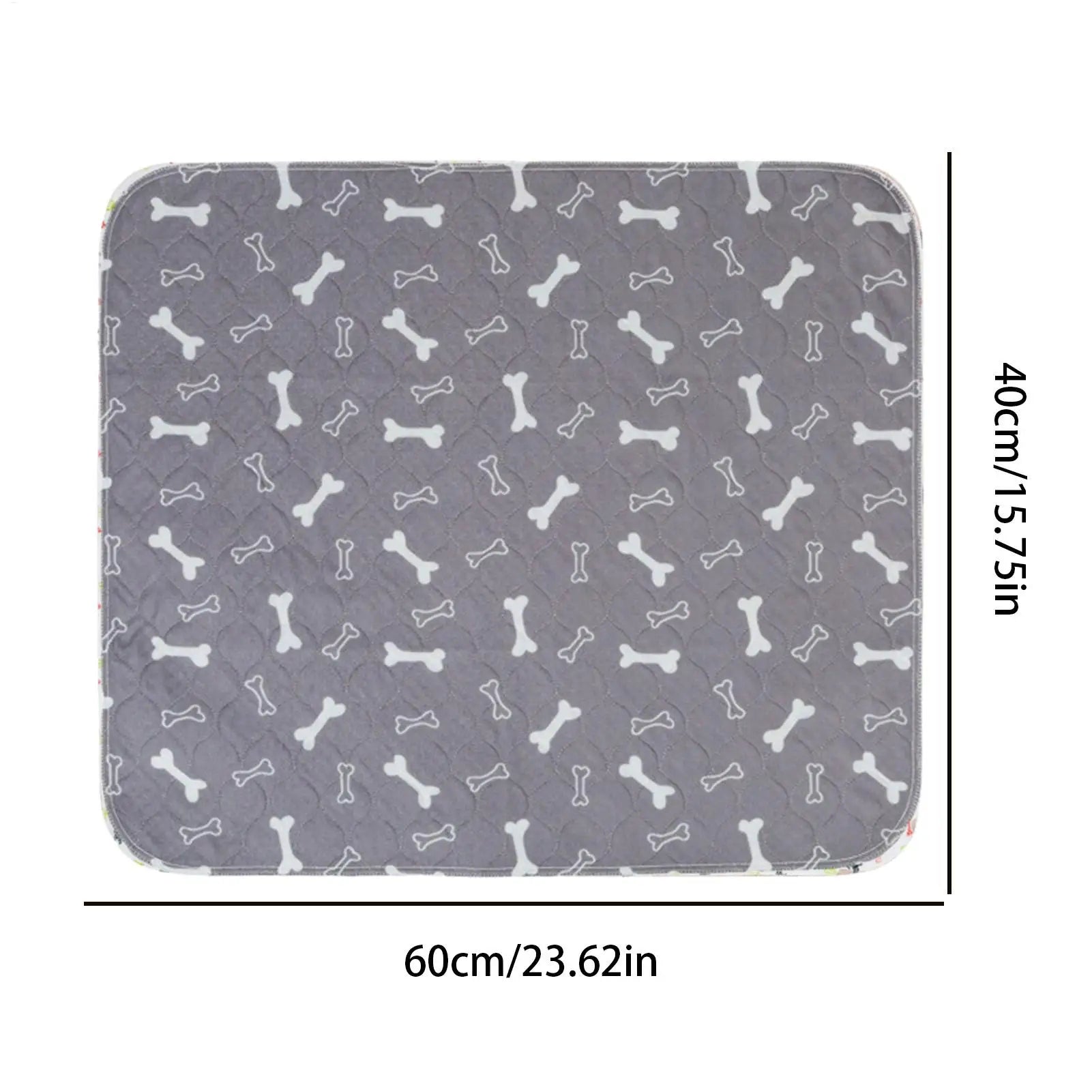 Dog Pee Pads Fast Absorbent Pet Training Mat Reusable Washable Absorbent Pee Pads For Home Potty Playpen Crate Litter pad