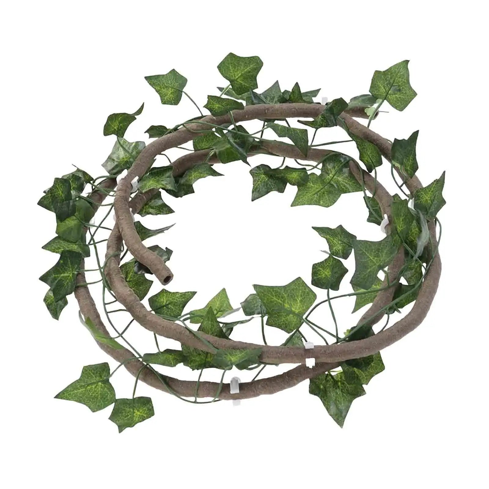 Reptile Vines for Terrarium Decor Fake Plants Reptile Terrarium Decor for Chameleon Snake Leopard Gecko Bearded Dragon