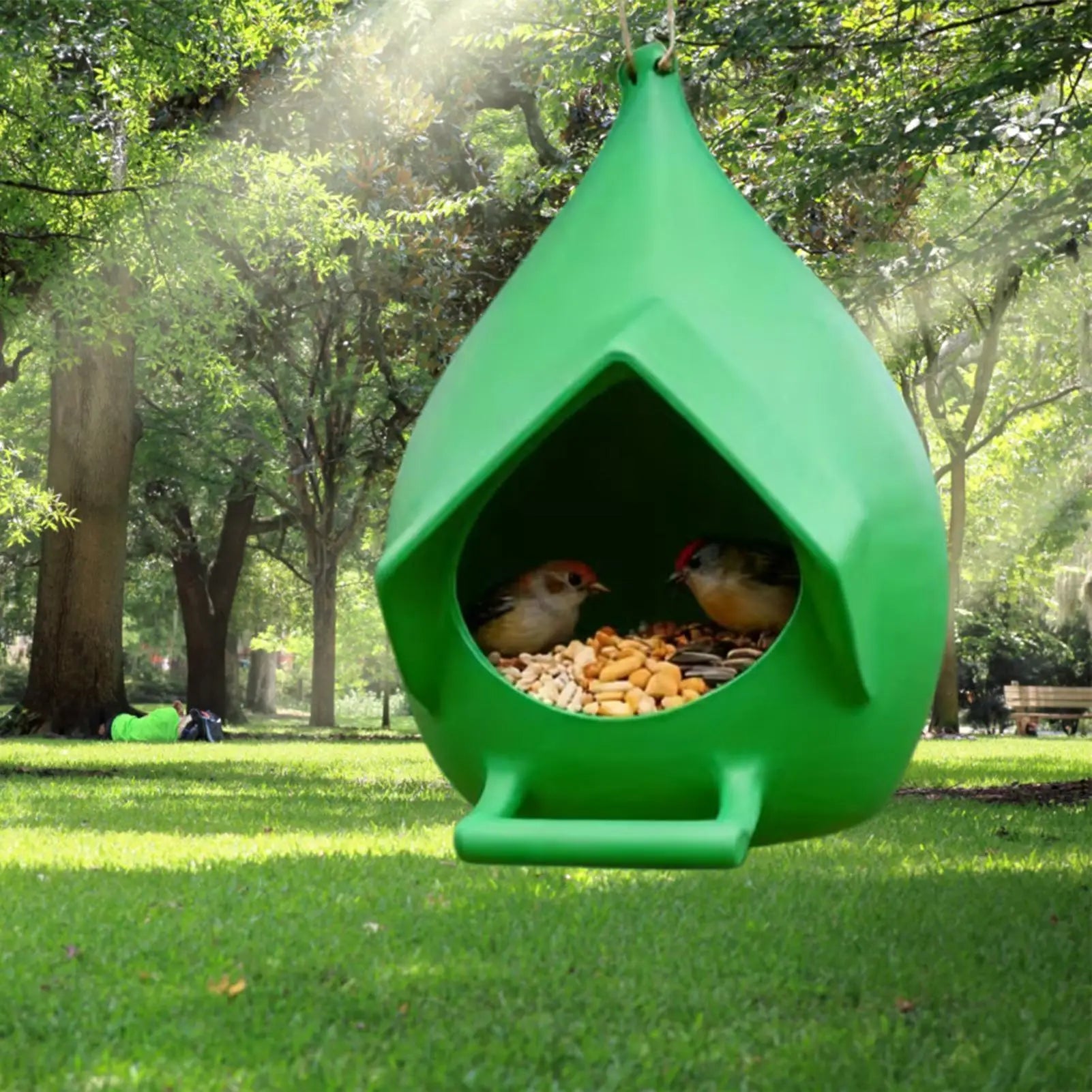Bird Feeders for Outside Rainproof Feeding Dispenser Hummingbird Feeder for Backyard Garden Patio Lawn Balcony Birdwatching