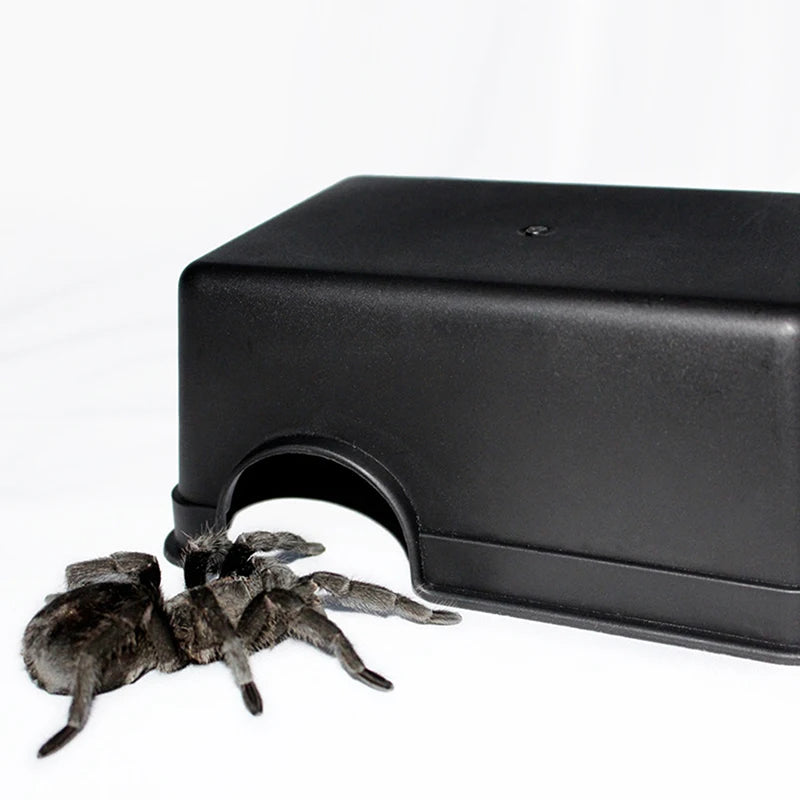 Reptile Sanctuary Cave; Hideout for Turtles, Lizards & Snakes; Terrarium Decor Reptile Toy; Basking Hide Aquarium Landscaping.