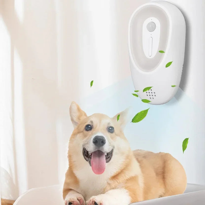 Smart Pet Odor Purifier For Cats and Dog Toilet  Air Cleaner Pets Deodorization