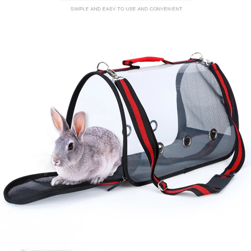 Bird Transport Cage Bird Travel Carrier with Perch Breathable Space Parrot Go Out Backpack Multi-functional Bird bag Outdoor