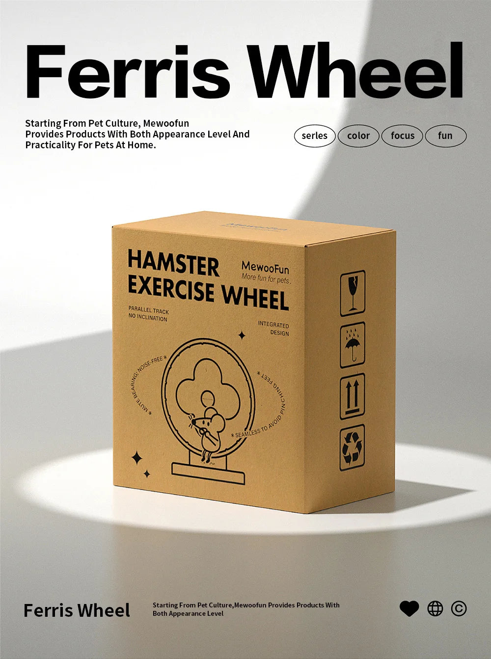 22cm Hamster Wheel Pet Jogging Sports Running Wheel Hamster Accessories Toys Small Animals Rat Exercise Wheel Chinchilla Wheel