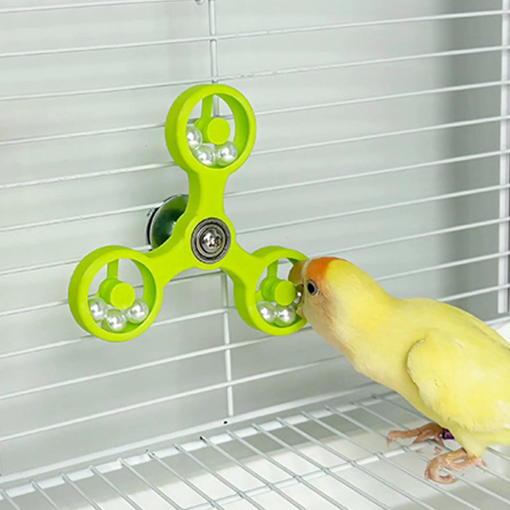 Chewing Bird Toys, Parrot Toys, Funny Spinner Windmill Bird Toys, Parrot Interactive Toys For Relaxation, Birdcage Accessories