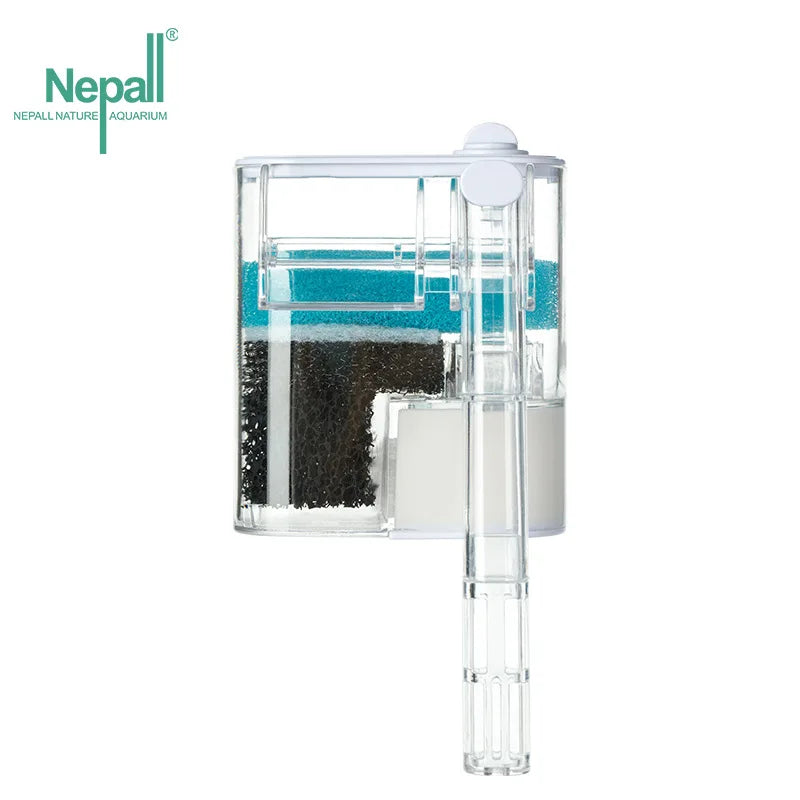 Fish Tank Filter small circulation Pump 3 in 1 Water Purification WaterfallOxygenation Silent Household wallMounted