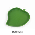 Turtle Water Bowl Leaf Shaped Reptile Food Water Bowl Flat Drinking Bowl Water Plate Reptile Pets Drinking and Eating,