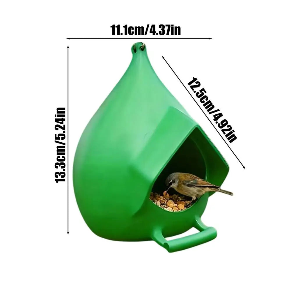 Bird Feeders for Outside Rainproof Feeding Dispenser Hummingbird Feeder for Backyard Garden Patio Lawn Balcony Birdwatching