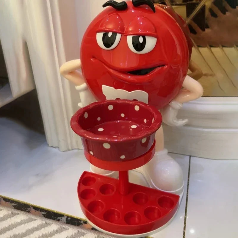 Cat Bowl Feeding and Water Decorative Kibble Dispenser Feeder for Cats Bowls Multipurpose Ornaments Cats Accessories Pets
