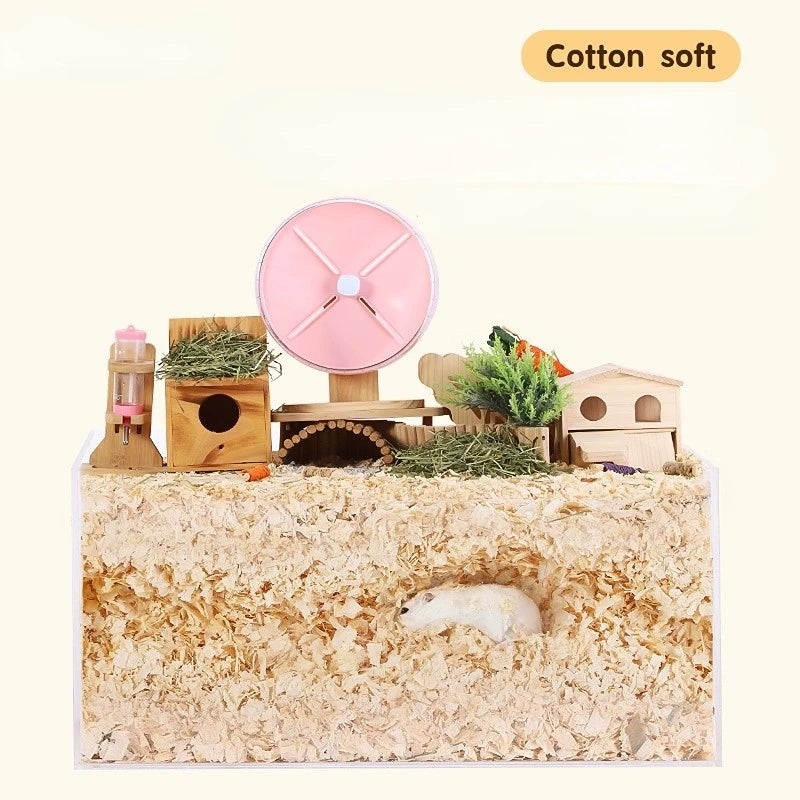 Hamster Rat Mouse Wood Chips Bedding for Guinea Pigs Rabbits Chinchillas Birch Bedding Sawdust Cage House Filler Supplies