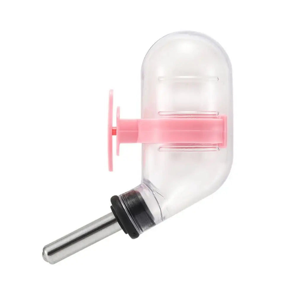 60ML Hamster Water Dispenser Automatic Leakproof Hamsters Water Bottle Hanging Hamster Drinker for Pet Cage