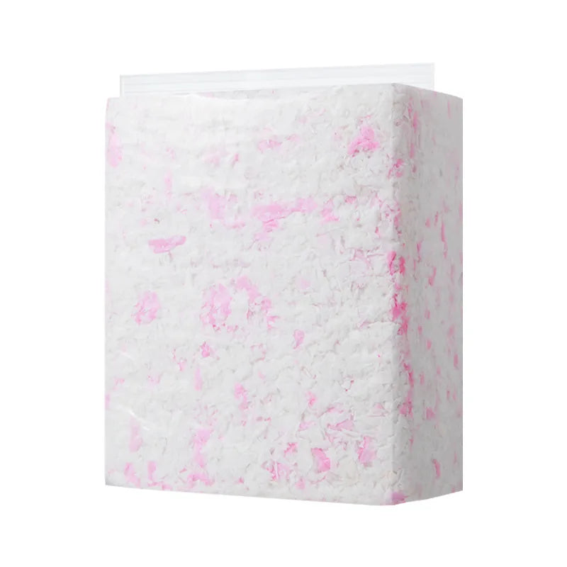 Dust-Free Paper Bedding for Hamsters, Natural Cotton Pad Small Animal Cage Litter, Absorbent Deodorizing Pet Bedding Material