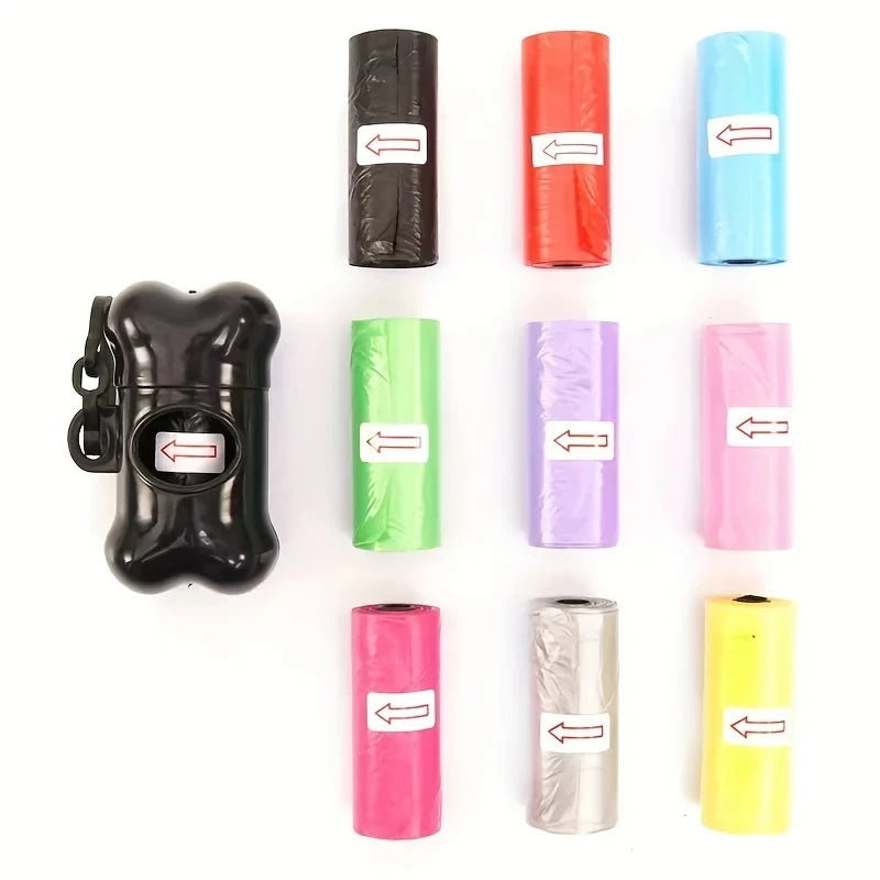 600pcs Dog Poop Bags Pet Poop Bags Disposable Dog Waste Bags Bulk Poop Bags Leak-Proof Dog Waste Bags For Pet Supplies