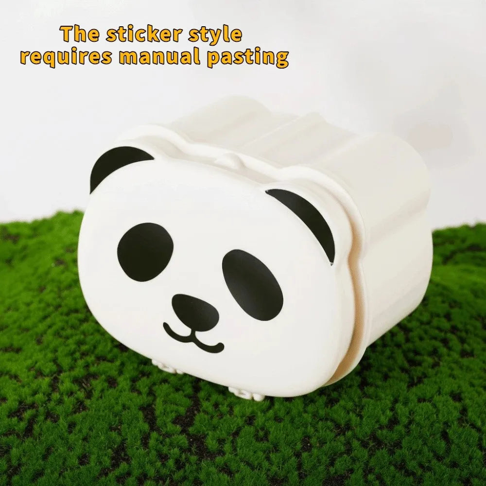 Cartoon Magnetic Hamster Cage Breathable Detachable Small Pet Habitat Plastic Semi-closed Hamsters Hide Cave Interactive