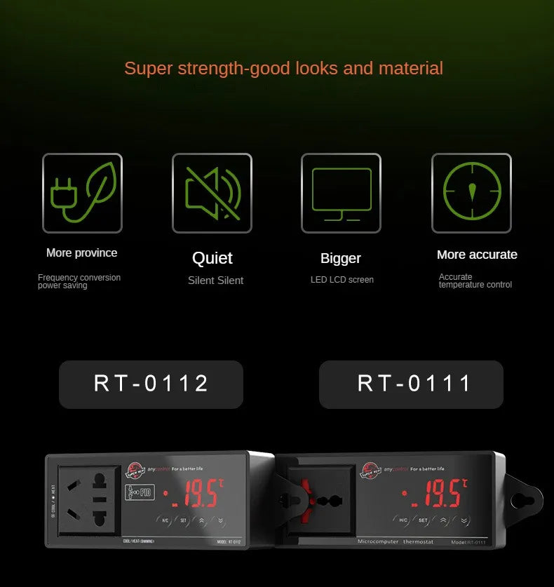 Reptile intelligent thermostat palace tortoise climbing pet feeding box UVA ceramic lamp heating pad temperature control