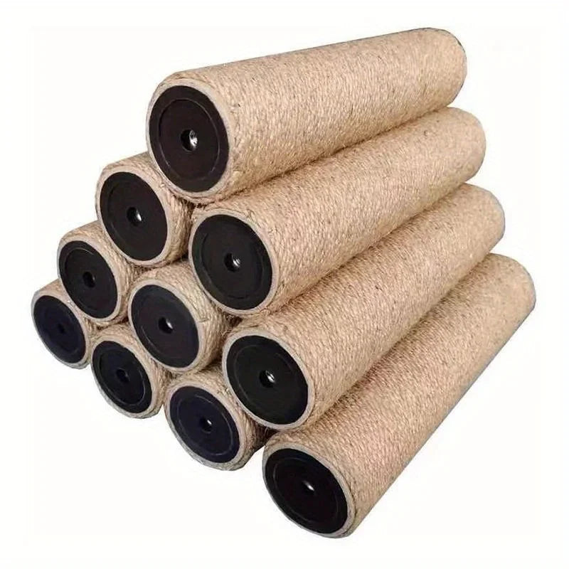 Cat Scratching Post for Cat Tree Tower DIY Cat Climbing Frame Replacement Post Sisal Rope Entangle Kitten Toy Scratch Furniture