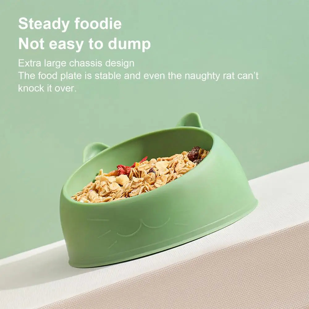 Hamster Food Water Bowl For Rabbit Guinea Pig Small Pets Feeder Dish Wear-resistant Pet Feeding Supplies accessory
