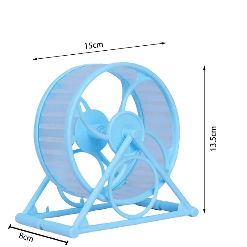 Hamster Running Wheel Hamster Ultra Quiet Anti Jamming Small Animal Sports Running Wheels Hamster Cage Accessories Toys Hamster