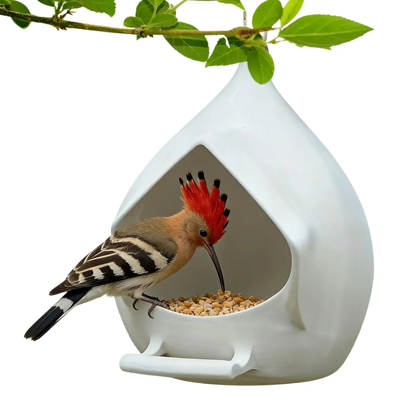 Bird Feeders for Outside Rainproof Feeding Dispenser Hummingbird Feeder for Backyard Garden Patio Lawn Balcony Birdwatching