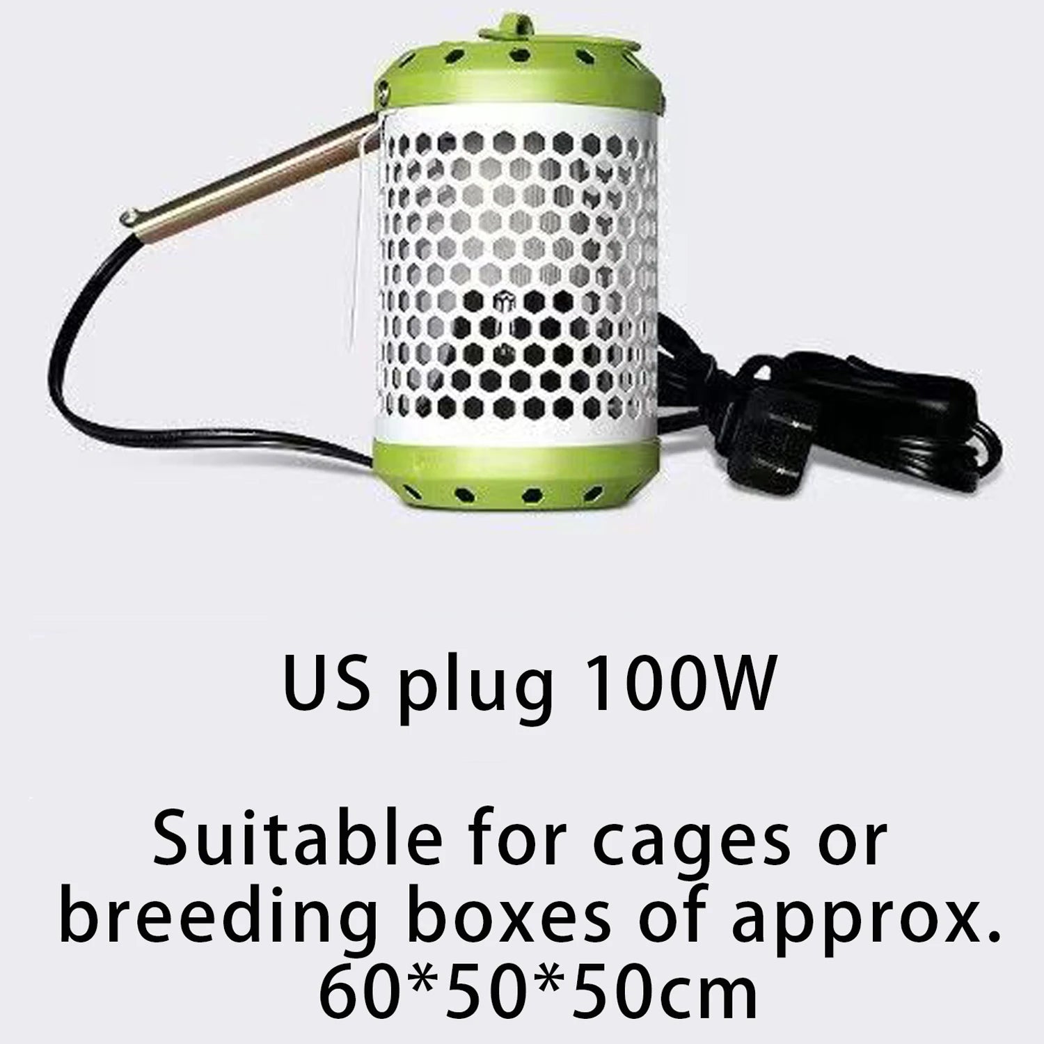 Reptile Heat Lamp Ceramic Heating Lamp Ceramic Heater Bulb 25/50/75W/100W for Birds and Amphibians Incubation Pet Supplies ﻿