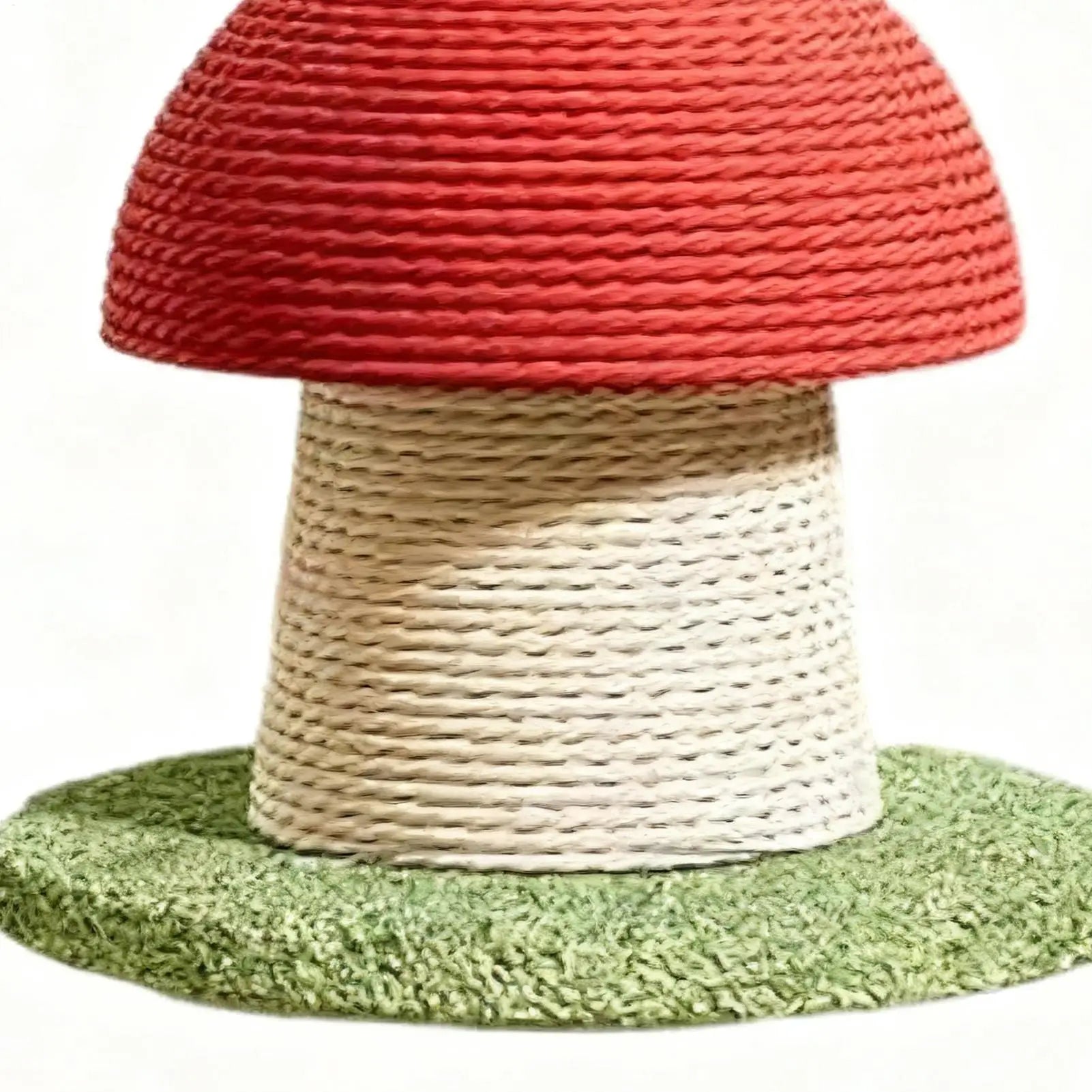 Scratching Post for Cats Sisal Mushroom Modern Tall Scratching Post for Cats for Kitten Exercise Mental Stimulation Physical