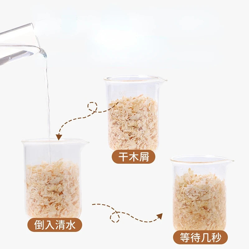 Hamster Rat Mouse Wood Chips Bedding for Guinea Pigs Rabbits Chinchillas Birch Bedding Sawdust Cage House Filler Supplies