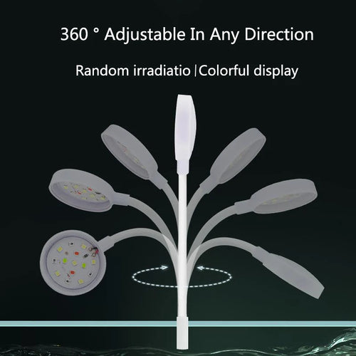 3W 5V USB Aquarium Light LED Waterproof Fish Tank Lighting Underwater Fish Lamp Aquariums Decor Plant Lamp Mini fish tank light