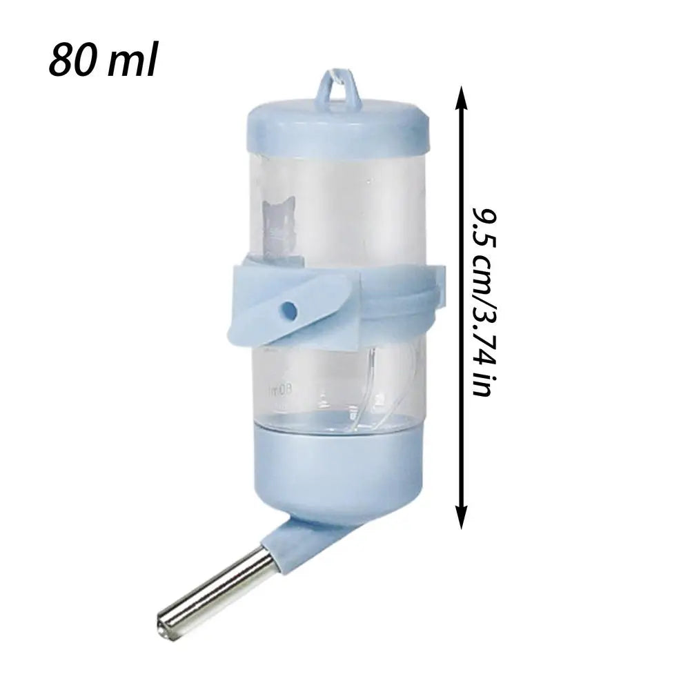 Hamster Water Bottle Hamster Cage Water Dispenser No Drip Bunny Drinker Small Accessories for Cage Gerbil Dwarf Hedgehog Pet