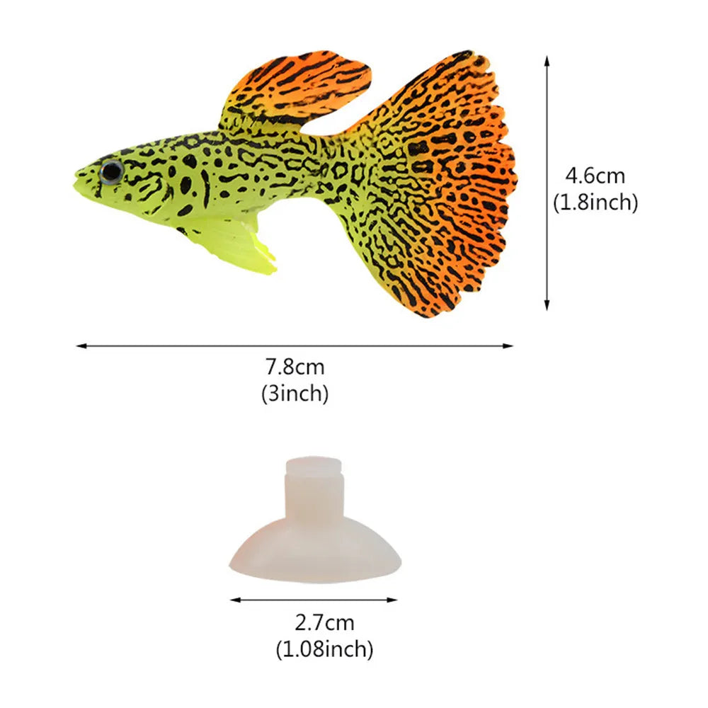 Aquarium Fish Decor Tank Decoration Artificial Decorations Toys Goldfish Aquarium Fish Tank Decoration Accessories Gifts